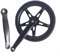 Bielas de 170 mm con plato 46T para bicicletas eléctricas y bicicletas Fixie Construcción de aleación de aluminio