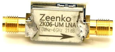 AURSINC ZK06-UM Low Noise Amplifier (LNA) Module, Broadband, 10M‑6GHz, 21dB Gain, USB Interface Powered, Used for TinySA Ultra 5.8GHz Preamplifier, for RF & Software Defined Radio (SDR)