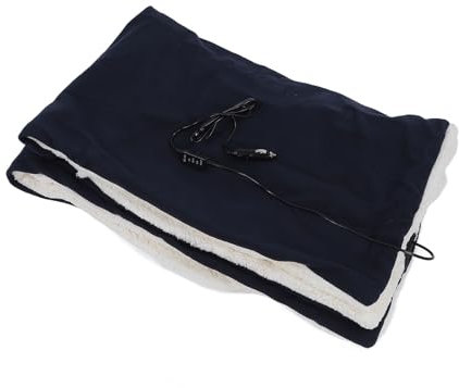 Electric Blanket, Heated Blanket, Soft Cotton, Fast and Safe Heating for Home (Navy Blue)