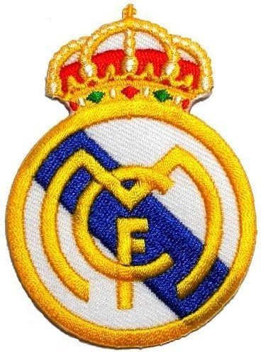 2,2 x 3,1 Real Madrid CF Fußballverein FC DIY gestickt Nähen Aufbügeln Patch Applikation Andenken Zubehör