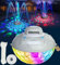 KingSom 3 in 1 Altoparlante per Piscina con Fontana Piscina Luminosa, 10000mAh Altoparlante Bluetooth Potente, Cassa Bluetooth Impermeabile IP68, BT5.4,Suono Stereo,24 ore Fontana Piscina Ricaricabile