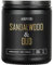 AOOVOO Duftkerzen Männer im Glas - Sandelholz & Oud duftend, 255g Natürliche Sojawachskerze Geschenk für Frauen Männer, 50 Stunden Brenndauer