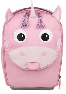 Affenzahn Kinderkoffer fürs Handgepäck, Kindertrolley zum Reisen, Kinderkoffer mit Rollen, 18 L