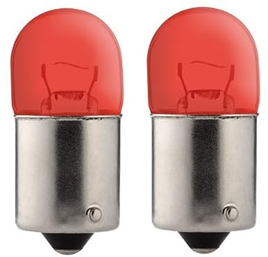 cyclingcolors 2x Ampoule ROUGE 24V BA15S 10W camion fourgon voiture tracteur véhicule agricole