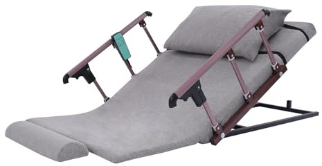 Sollevatore per letto regolabile elettricamente, schienale ergonomico 2-80°, supporto posteriore elettrico con telecomando, per donne incinte, anziani, disabili,