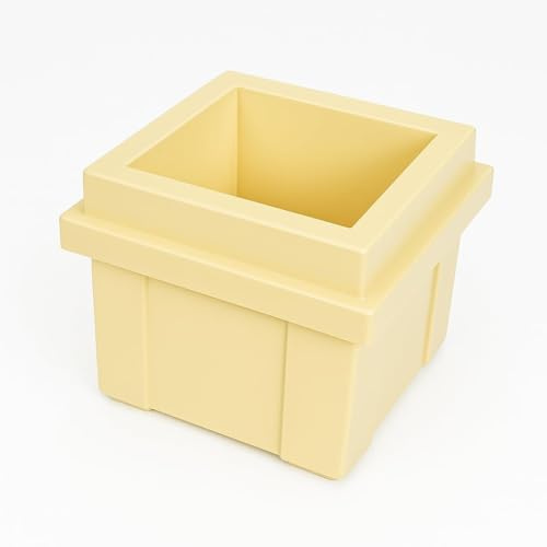 Polyurethan-Würfelform für Betonprobe 15x15 cm – Professionelle Wiederverwendbare Form – Zertifizierte & Widerstandsfähige Betonform