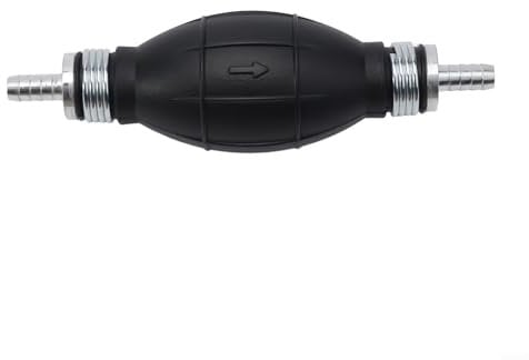 8mm Fuel Hand Pump Bulb for Diesel and Petrol Use with Way Valve for Easy Priming