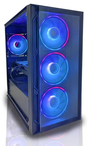 Cohix Ace Gaming PC, Core i5-12400F, RTX 5060 8GB, 16GB Ram, 500GB M.2 SSD, WiFi, Windows 11 Pro, Fast Gaming PC (RTX 5060 8GB, Ryzen 5 5500)