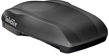 TELAIR Dachklimaanlage Silent 3, 2370W Kühlleistung, 2300W Heizleistung, 8100 H, schwarz, 230V