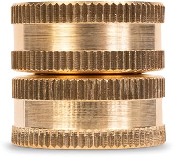 Gilmour Ottone x NH 807734-1001 - Raccordo per tubo flessibile doppio, femmina, girevole, 3/4 x 3/4