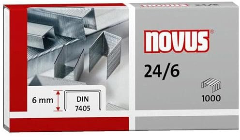 Heftklammer für Büroheftgerät NOVUS 24 6 DIN Heftklammer