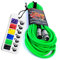 No Bull Nordell Music Gear' Premium XLR Cable (Green, 10m): Achieve a Clearer Audio Signal with Balanced Male to Female Microphone Lead, plus Cable Tie