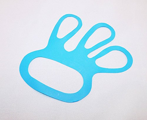 Eurosell 10 unidades de tensores para guantes, color azul