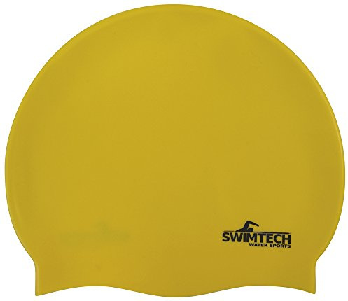 SwimTech Silicone Swim Cap Green