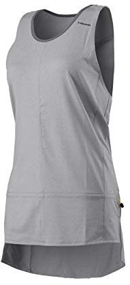 HEAD - Vision Loose women's tennis tank top top (grey) - XS
