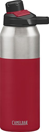 CAMELBAK CHUTE Mag Bouteille d'eau isotherme en acier inoxydable, rouge (cardinal), 950 ml