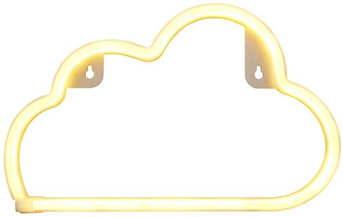 Northpoint LED Wandleuchte Wolke Kinderzimmer Wandlicht Fensterleuchte Fensterlicht Nachtlicht Schlummerlicht Betrieb 3xAA-Batterien oder USB