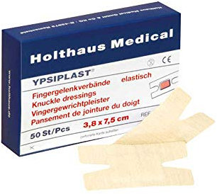 Holthaus Medical YPSIPLAST® Fingergelenkverband Pflaster Wundverband Finger, elast., 3,8x7,5cm, 50St