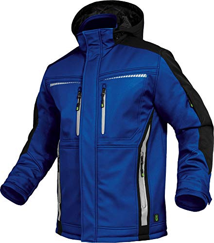 Leib Wächter Flex-Line Winter Softshelljacke (XS, kornblau/schwarz)