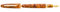 Esterbrook Estie Oversize Honeycomb Füllfederhalter Bernsteinfarbe, aus Edelharz gefertigt, E736, gelb, 149,9 mm länge (geschlossen)