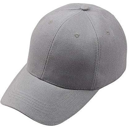 Herren Kappe Hut Frauen Männer Verstellbare Baseballkappe Hysteresenhut Hip-Hop Outdoor Wilde Baseballkappe Hysteresenhut Verstellbare Sportkappen-Gray_One_Size