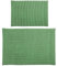 MSV Basil Badvorleger Set 2 teilig Chenille Langflor 40x60 cm + 60x90 cm Basil
