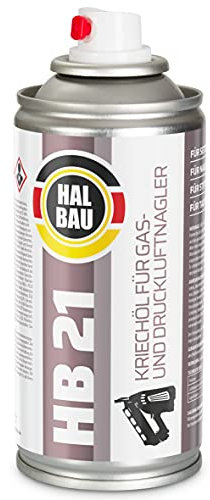 1 huile lubrifiante HB21 pour cloueuse à gaz, cloueuse pneumatique, agrafeuse, huile de dégrippage, lubrifiant anti-corrosion