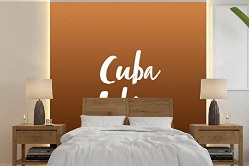 Selbstklebend Tapete Wandpapier Wandaufkleber Fototapete Tapeten Wanddeko 260x260 cm Cocktails - Text - Cuba Libre - Getränk - Zitate