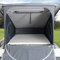Black Forest Fox Wohnmobil Spannbettlaken Heckbett Hochbett Faltbett für VW T5 T6 Beach Ocean Gran California 600 680 Polo Weiß (Naturweiss, T6.1 California Aufstelldach)
