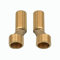 BiaoTeng Raccord Excentré Mitigeur Bain Douche,Raccord Laiton 3/4 1/2,Raccord Excentré 1/2 3/4,Raccord Excentré Long,Raccord Mural Contre Coudé,doré B