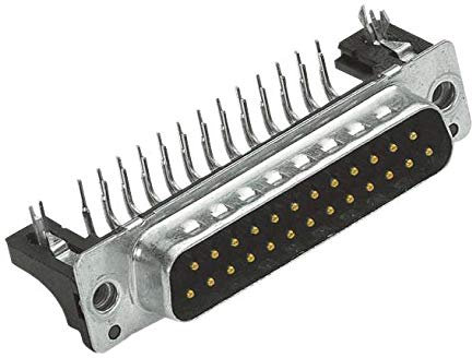 D-SUB-Anschluss, Stecker, 37POS, TH, D-Sub-Stecker, D-Subminiatur-Stecker, 1 Stück, 9664626816