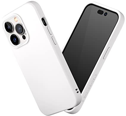 RhinoShield SolidSuit Hülle für iPhone 14 Pro | Fallschutz nach Militärstandard, klassisches Design, schlankes Profil, minimalistischer Stil