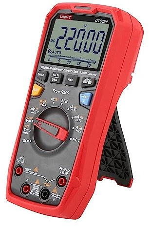 UT61E+Multimetro Portatile Digitale DC AC 1000 V 220 mF Test di Capacità True RMS Auto Range Meter