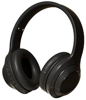 Casque de Jeu sans Fil 5,3 GHz, Bras Métalliques Rétractables de 40 Mm, Casque Bluetooth avec Rembourrage en Mousse à Mémoire de Forme pour PC, PS5, etc. (Noir Calme)