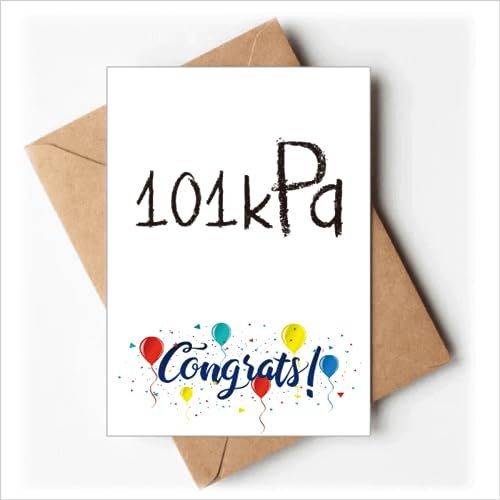 Kowledge Unit Atmosphärischer Druck Hochzeitskarten Glückwunsch Grußumschläge