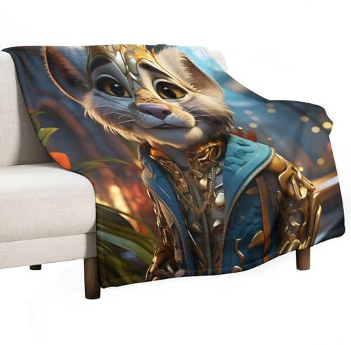 Decke Tier Leopard Kuscheldecke Tagesdecke Sofa Wolldecke, Blanket Überwurfdecke Sofadecke Wohndecke, Flauschige Couchdecke Merinodecke, Flauschig Warm Plaid 150x200cm