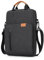 jooeer Custodia PC 14 Pollici, Borsa a Tracolla per Computer in Poliestere Impermeabile Compatibile con 14” MacBook Pro M4/M3/M2/M1 2024-2021 Chromebook Notebook, Grigio Scuro