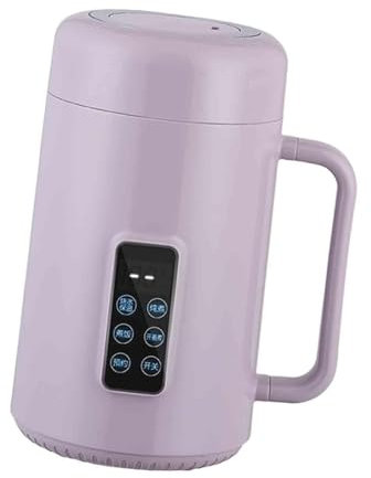 Folpus Electric Mini Stewpot 1L Mini Portable Electric Cooking Pot Ramen Cooking Machine Electric Rice Cooker Multifunctional Electric Kettle for 1-2 Person Dorm Kithcen Camping, Purple