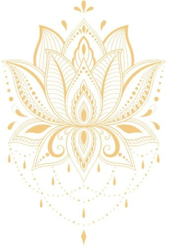 Wandaufkleber, Wandaufkleber Mit Marokkanischem Thema, Goldenes Mandala, Wandaufkleber, Blumenstab, Indischer Mandala-aufkleber, Yoga-kunst, Wandgemälde, Dekor Für Zuhause, Wohnzimmer, Schlafzimmer