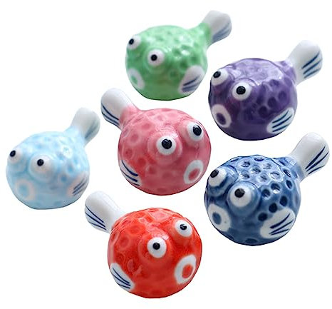 HAWILLOSCH 6piezas Porta Palillos De Diseño De Animales Soporte para Palillos Japonés para Mesa De Comedor Incluye Soportes y Cucharas Forma De