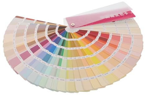 Vaguelly Nuancier Coloriage Portable Couleurs Précises en Plastique et Papier, pour Sélection Artistique et Rénovation de Maison
