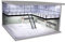 Oshhni 1/64 Garage pour Modèles Réduits,Plateau d'Exposition avec LED,Garage Miniature avec Couvercle Anti-Poussière,Diorama pour Collectionneurs de Voitures Miniatures,Élégant de l'industrie