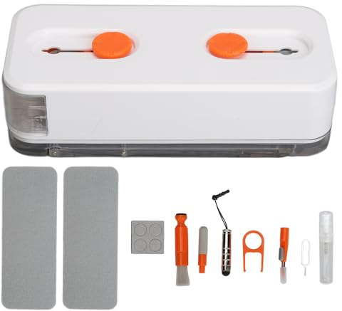 12 in 1 Handy -Reinigungskit, tragbarer multifunktionaler Ladeanschluss -Reinigungsmittel -Tastaturpinsel für Telefone Tablet Computer PC Monitor