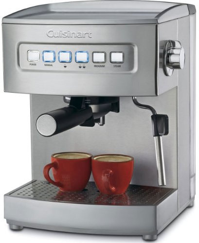 Cuisinart EM-200 programmable 15-bar machine à espresso, EN ACIER INOXYDABLE