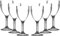 6 PETITS verres à vin Roltex Polycarbonate incassable et rèutilisables (200ml/7oz à ras bord Hauter 14.90cm Diamètre Max 6.7cm)