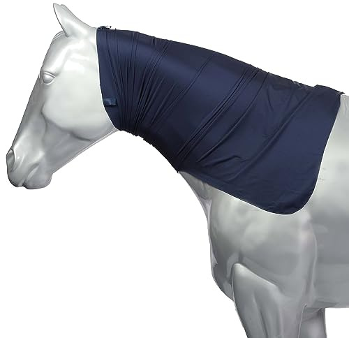 Weatherbeeta Neck Stretch Hood Cob Navy