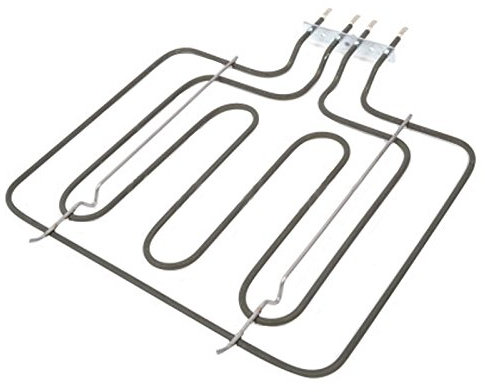Spares2go Dual Grill Heater Element for Belling Oven/Cooker (2800W)