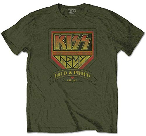 KISS KISSTS14MB02 T-Shirt, Black, Medium