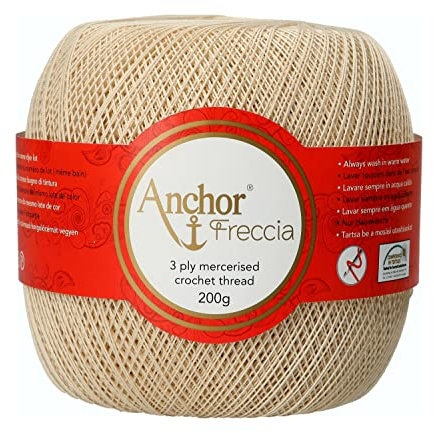 Anchor 4769016-00387 - Filato per uncinetto, 100% cotone, 387, spessore 16, 265 g