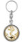 BADGMANIA Porte Clés Métal 2 faces Insigne Béret TDM Troupes de Marine Or Armée Francaise Logo 33mm